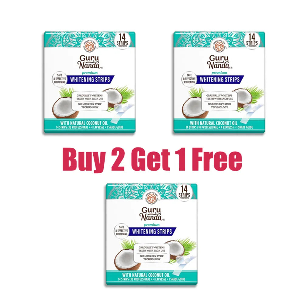 Natural Coconut Whitening Strips