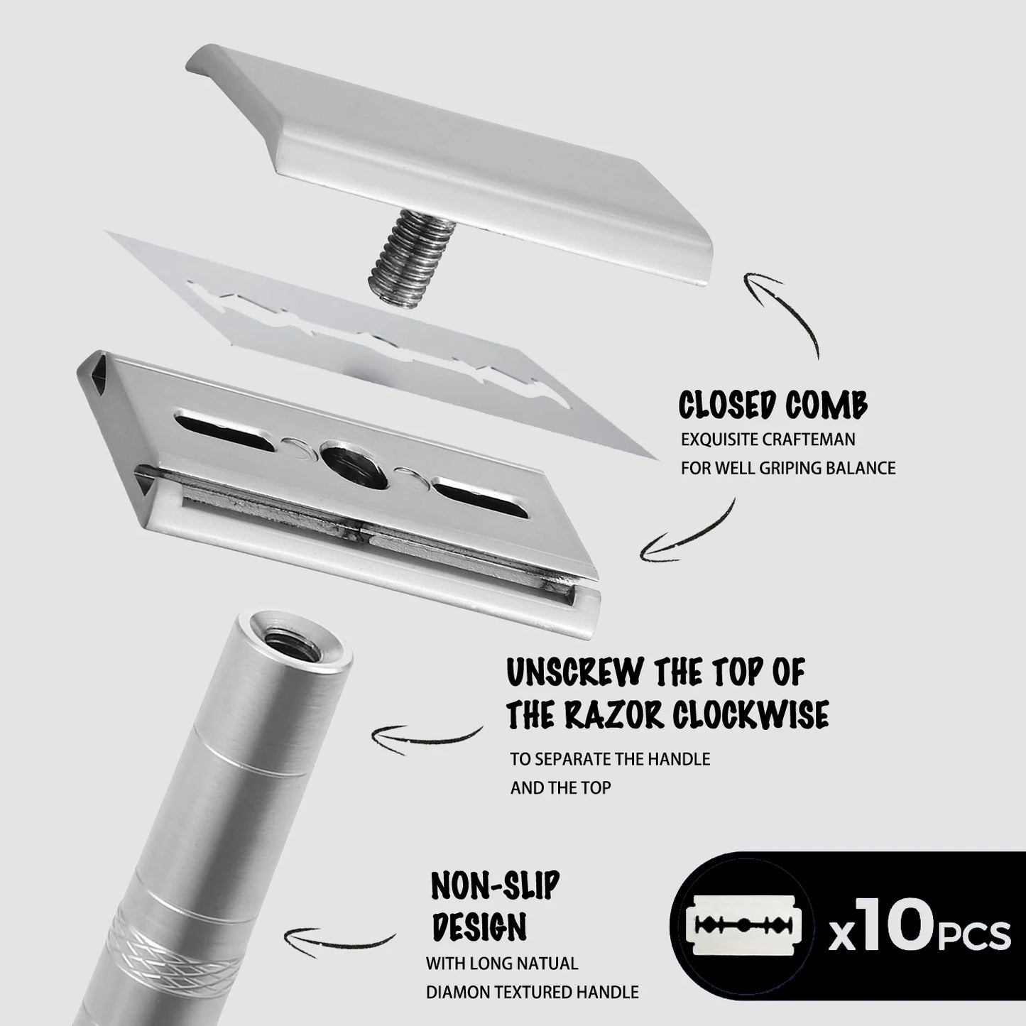 Metal Double Edge Safety Razor