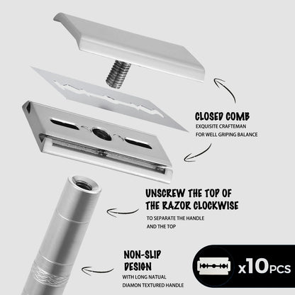 Metal Double Edge Safety Razor