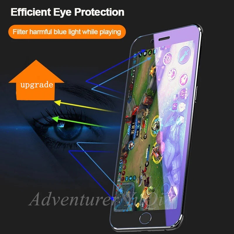 2 Pack Blue Light Blocking Screen Protector