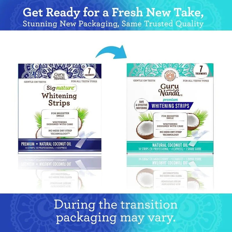 Natural Coconut Whitening Strips