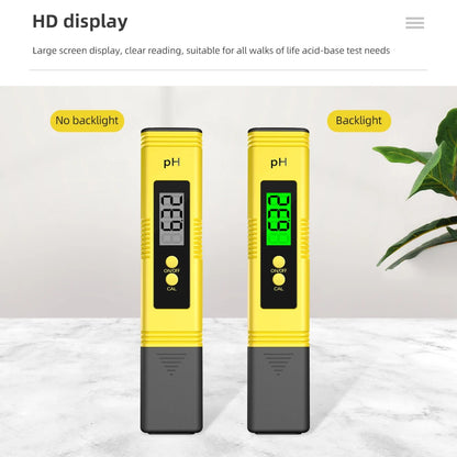 Digital pH Meter | Water Quality & Purity Tester