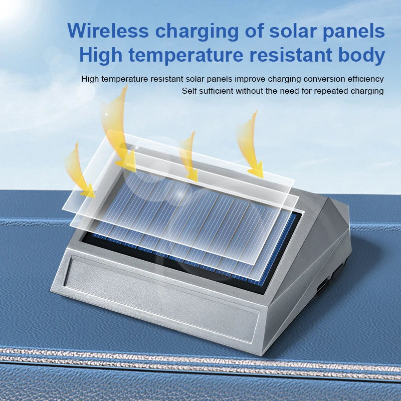 Solar-Powered Car Air Purifier