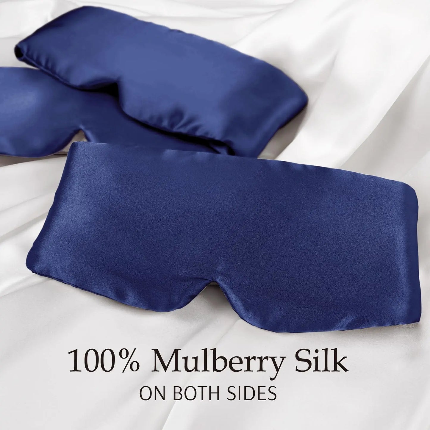100% Mulberry Silk Blockout Sleeping Mask
