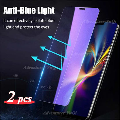 2 Pack Blue Light Blocking Screen Protector