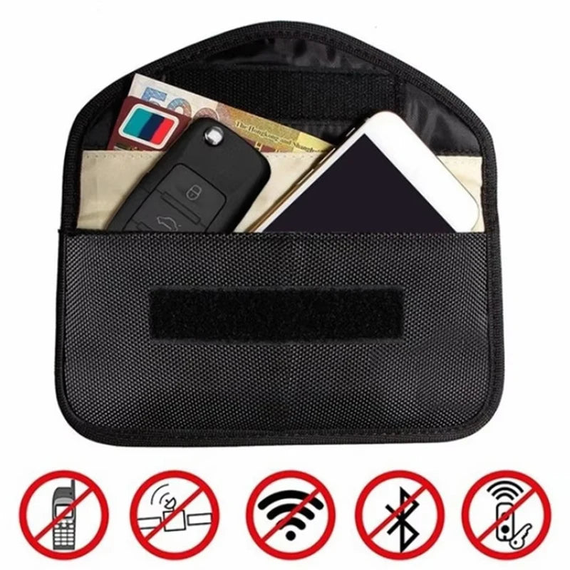 RFID Signal Blocker Faraday Phone Pouch