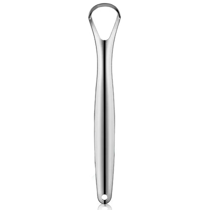 4 Piece Premium Metal Tongue Scraper Set