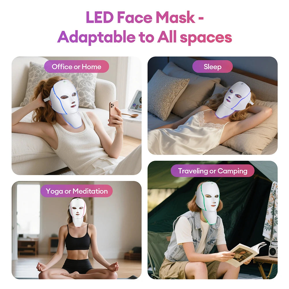 LED Light Therapy Face Mask