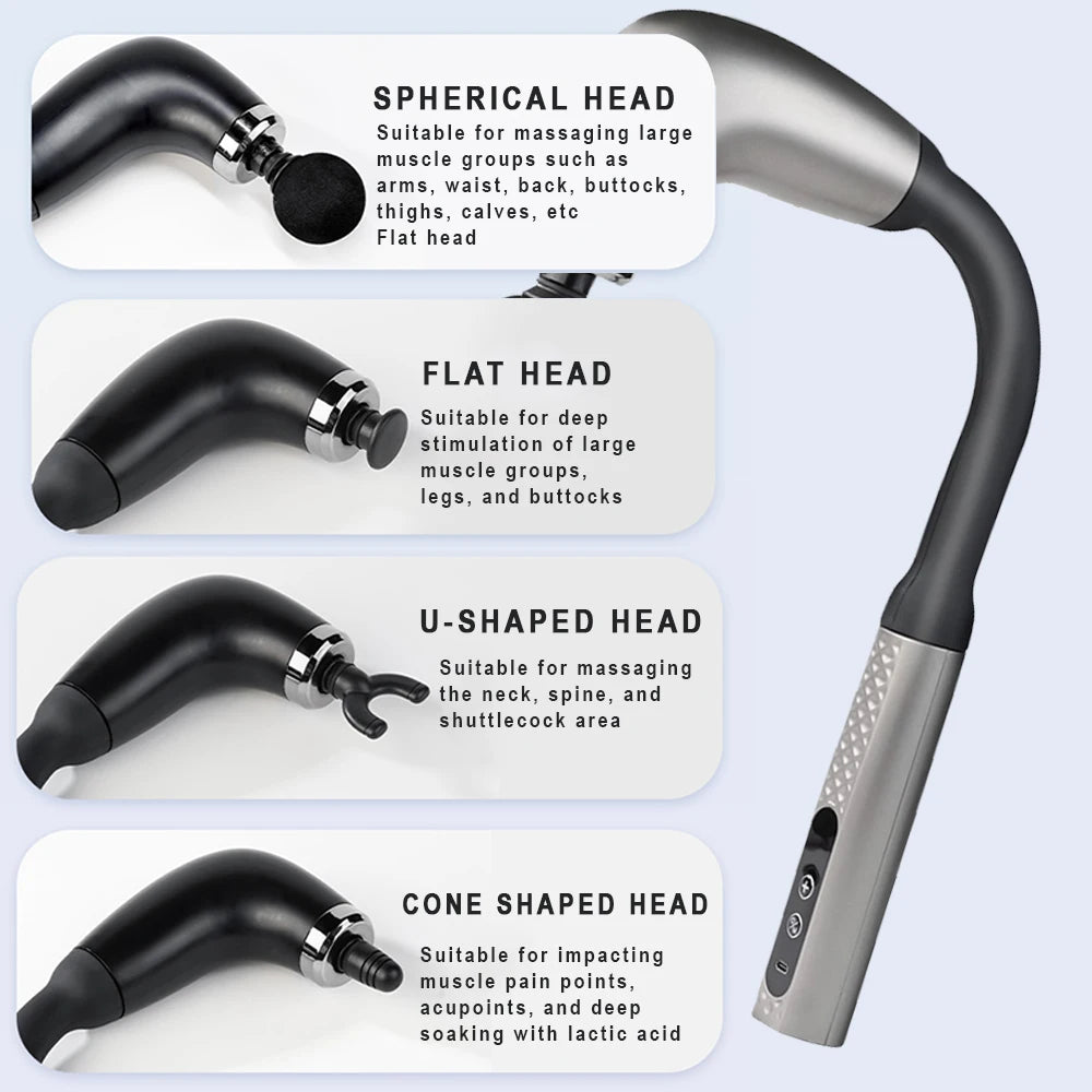 Back & Neck Deep Tissue Massage Gun