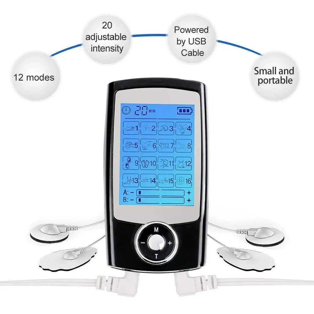EMS Muscle Stimulator & TENS Therapy Device