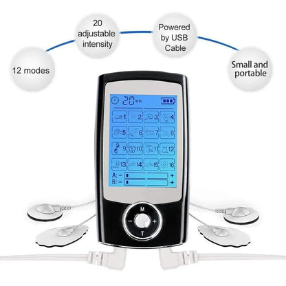 EMS Muscle Stimulator & TENS Therapy Device