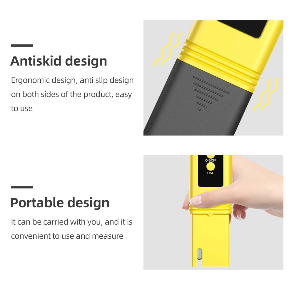 Digital pH Meter | Water Quality & Purity Tester