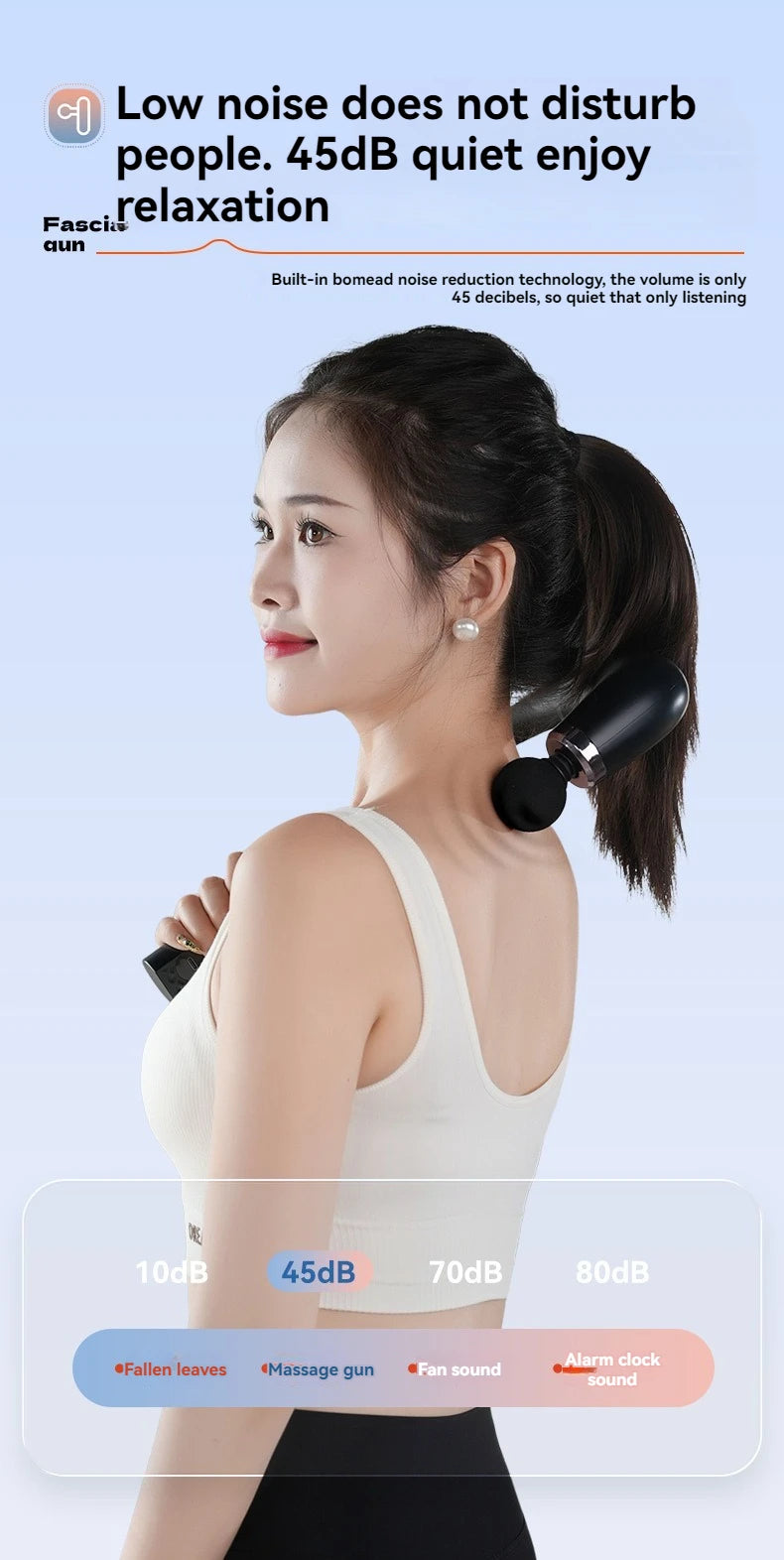 Back & Neck Deep Tissue Massage Gun