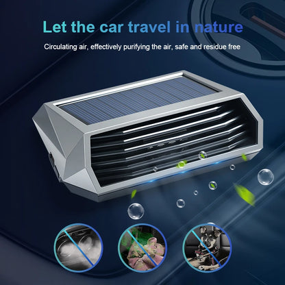 Solar-Powered Car Air Purifier