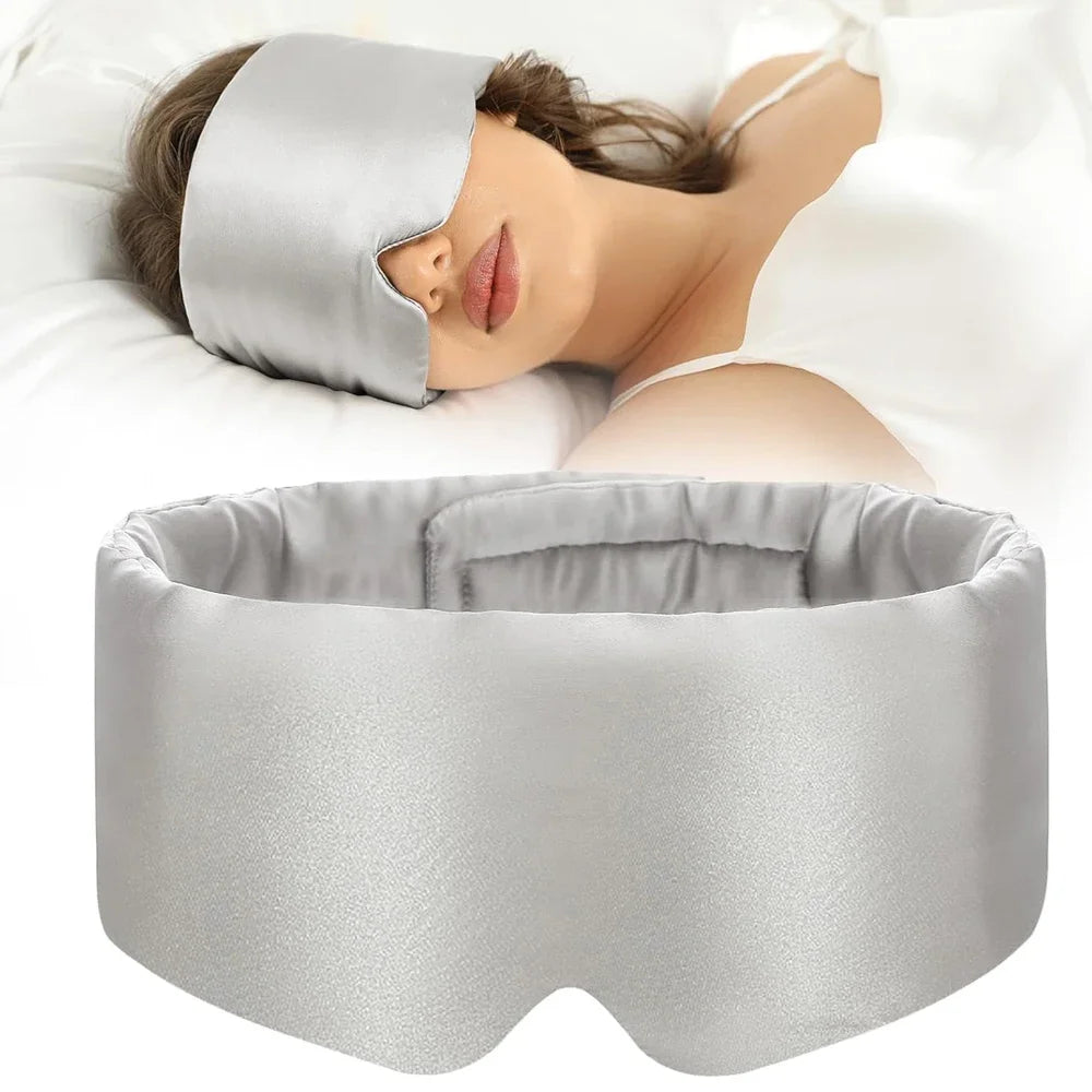 100% Mulberry Silk Blockout Sleeping Mask