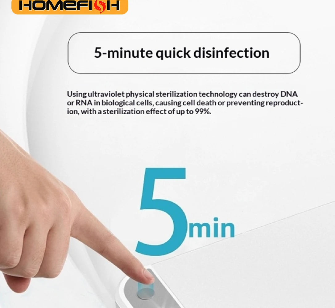 UV Sanitiser & Wireless Charger Phone Box