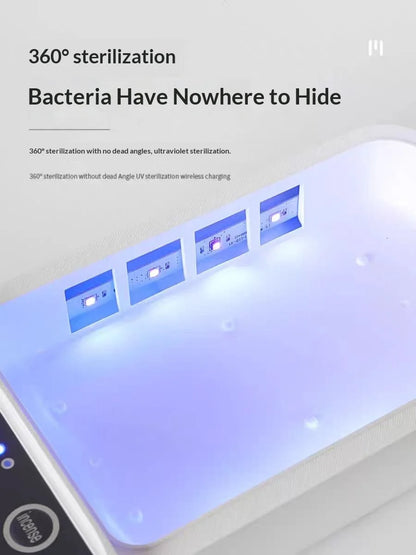 UV Sanitiser & Wireless Charger Phone Box