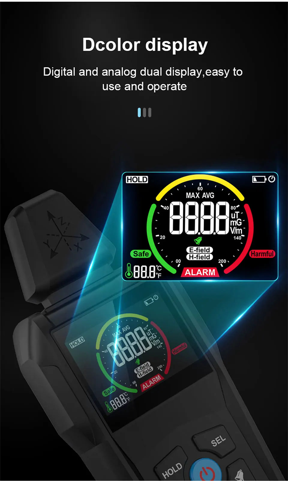 EMF Radiation Detector