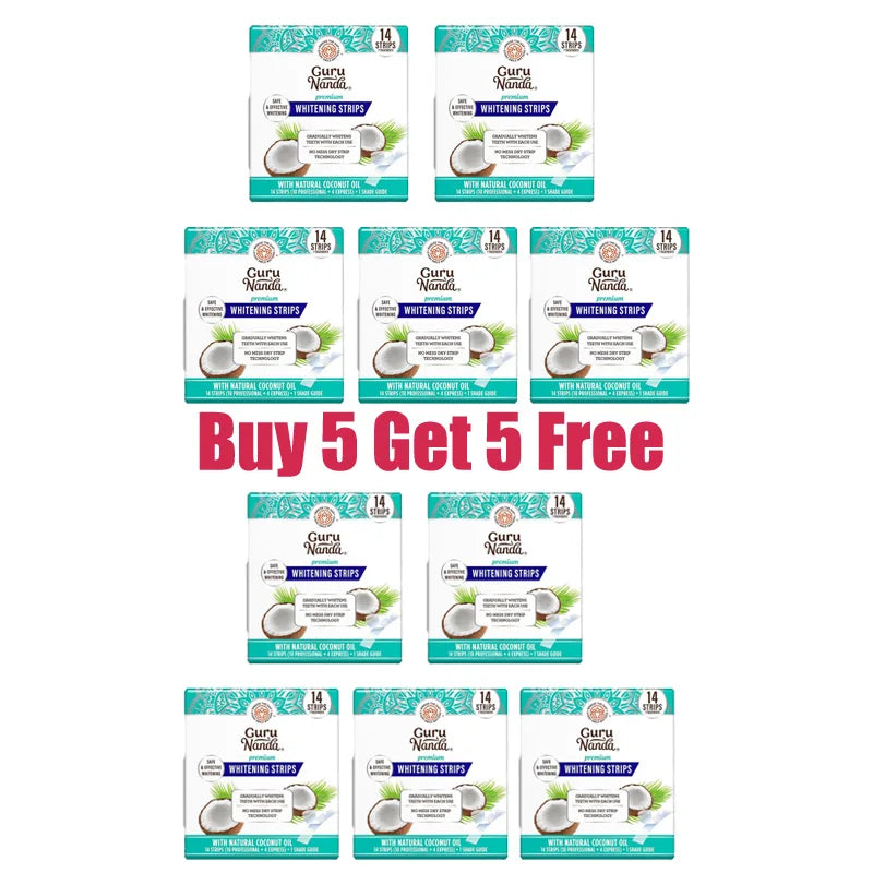 Natural Coconut Whitening Strips