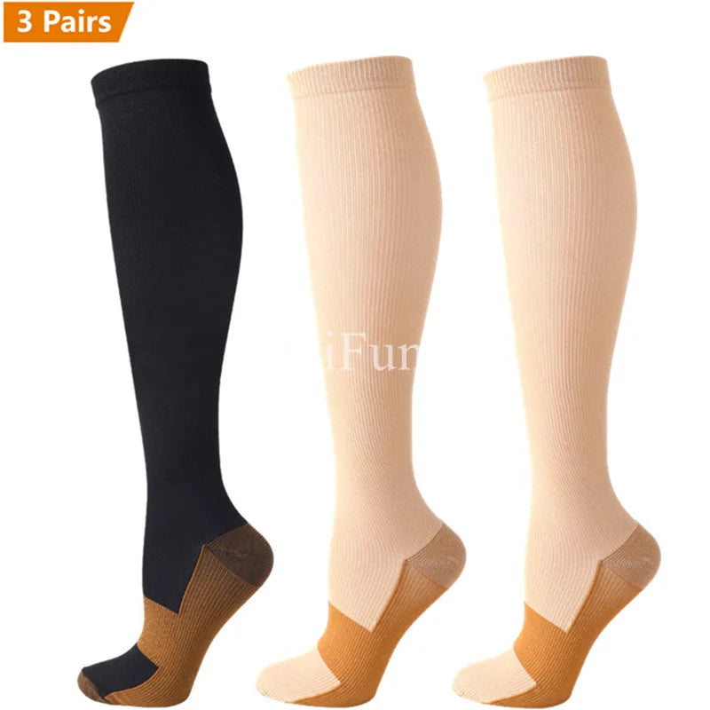Copper Compression Socks | 6-Pack