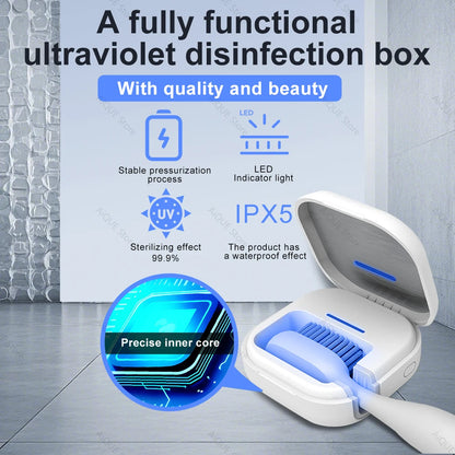 UV Toothbrush Steriliser Case