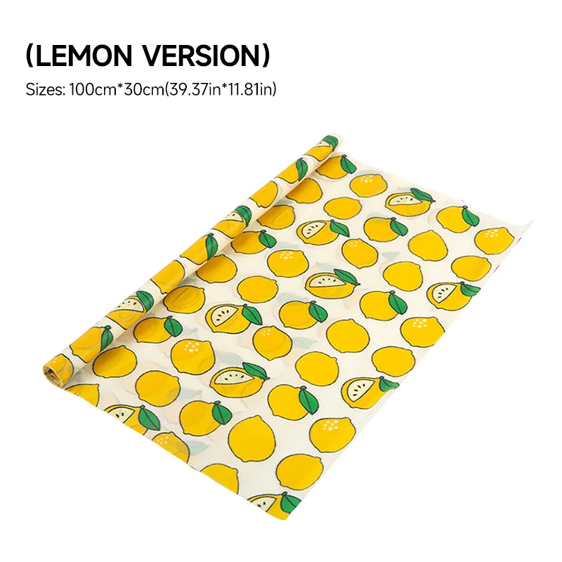 Reusable Plastic-Free Beeswax Food Wrap Roll