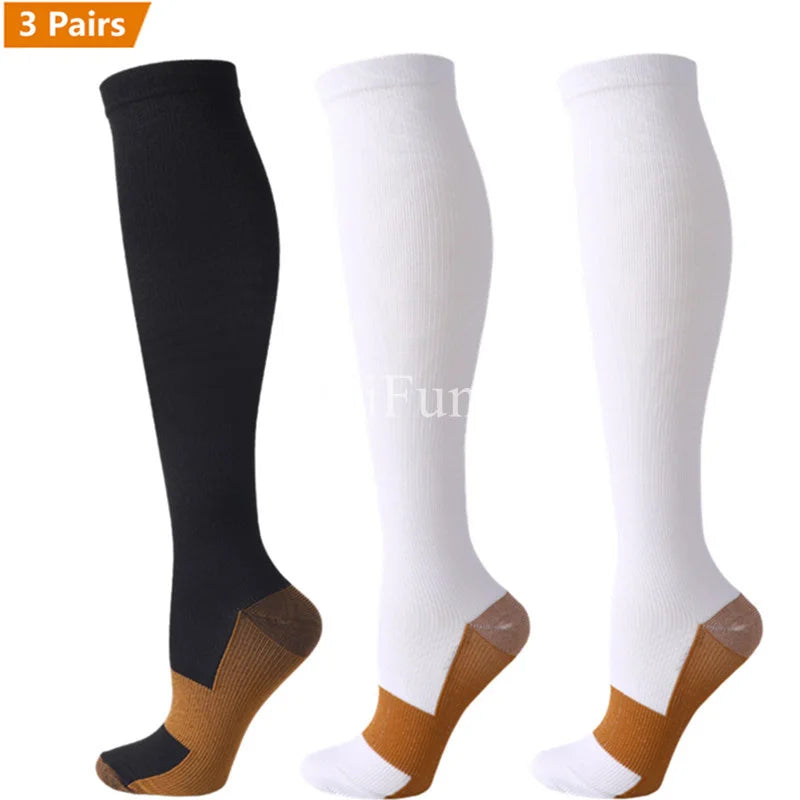 Copper Compression Socks | 6-Pack