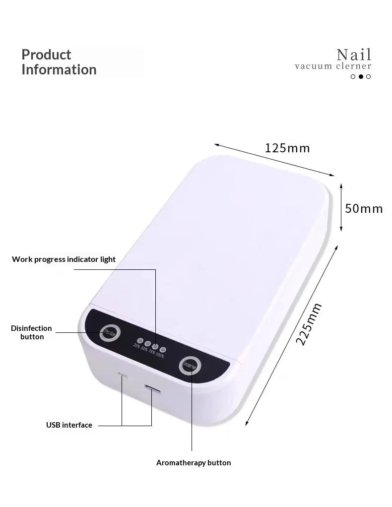 UV Sanitiser & Wireless Charger Phone Box