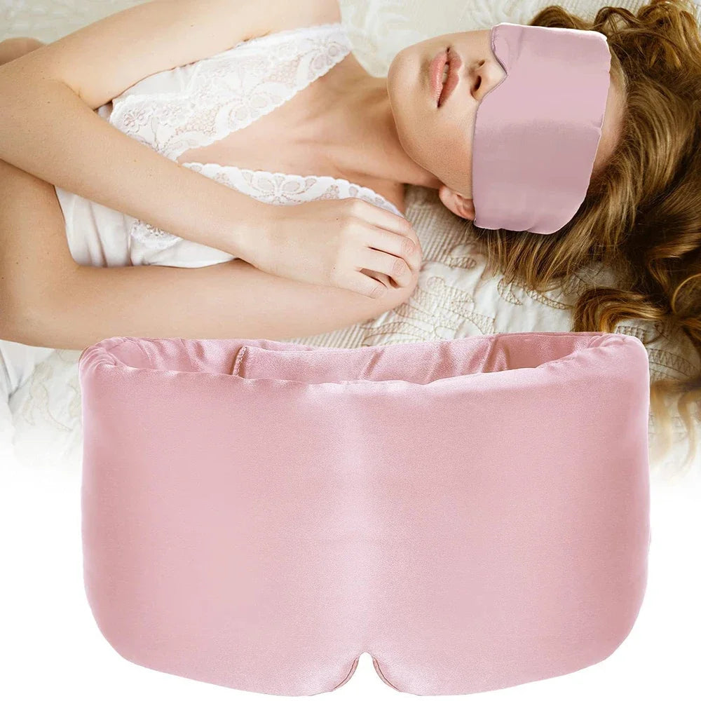 100% Mulberry Silk Blockout Sleeping Mask