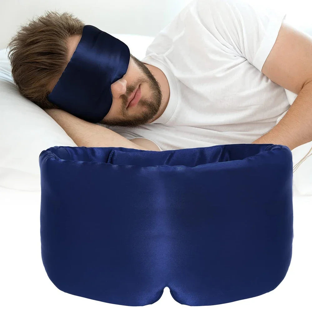 100% Mulberry Silk Blockout Sleeping Mask