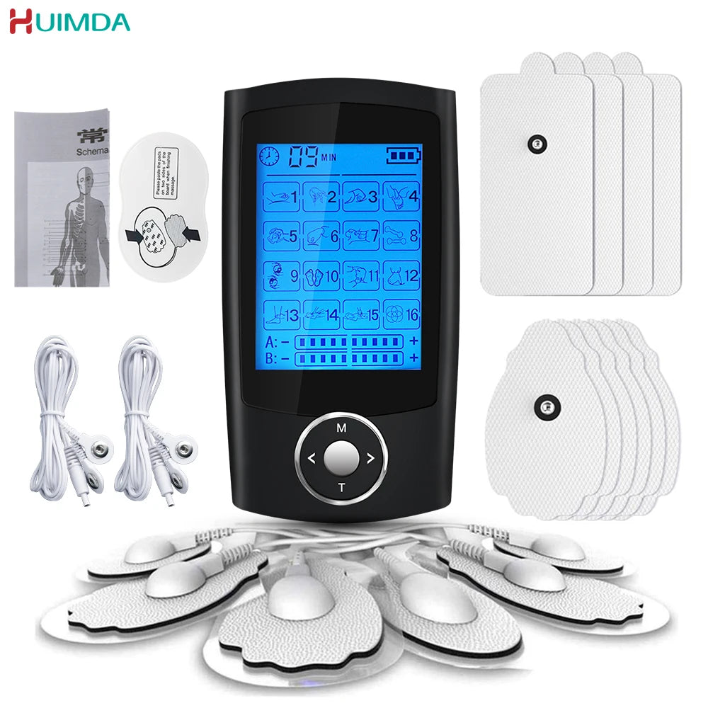 EMS Muscle Stimulator & TENS Therapy Device