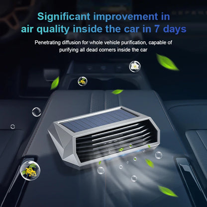 Solar-Powered Car Air Purifier