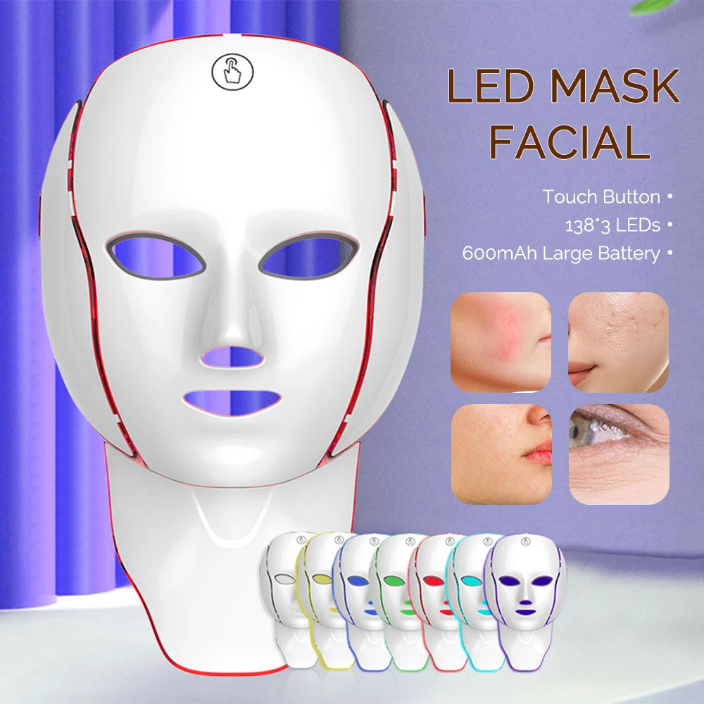 LED Light Therapy Face Mask