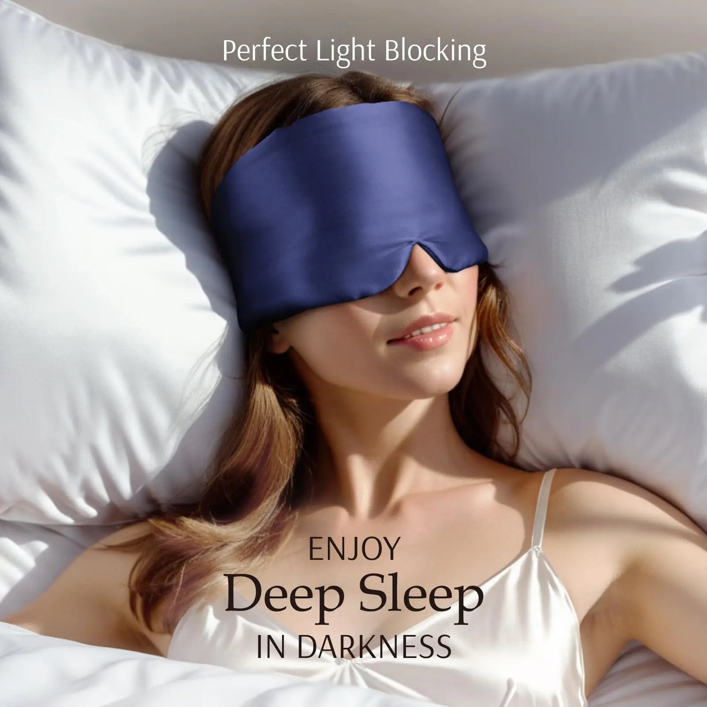 100% Mulberry Silk Blockout Sleeping Mask