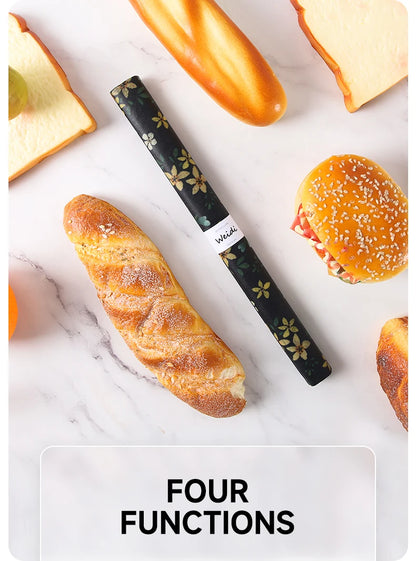 Reusable Plastic-Free Beeswax Food Wrap Roll