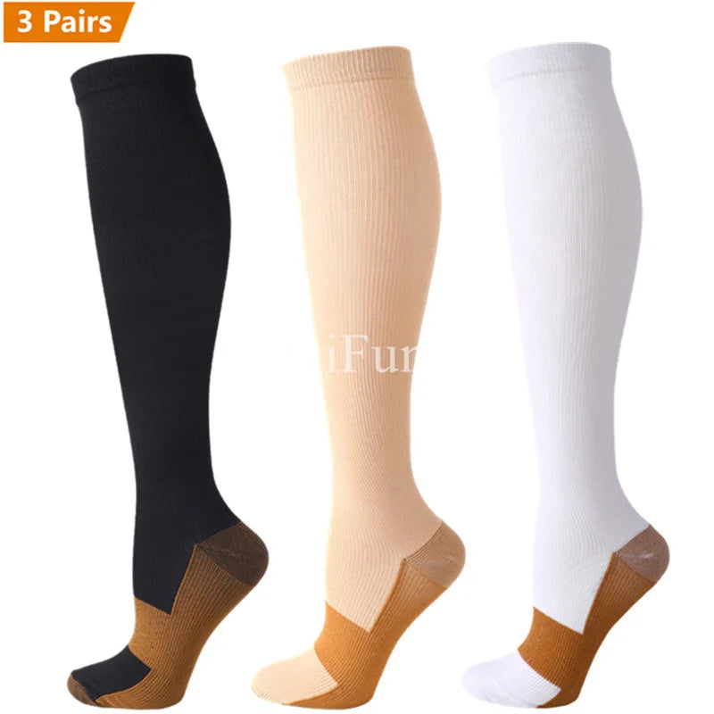 Copper Compression Socks | 6-Pack
