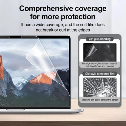 2 Pack Blue Light Blocking Macbook Screen Protector