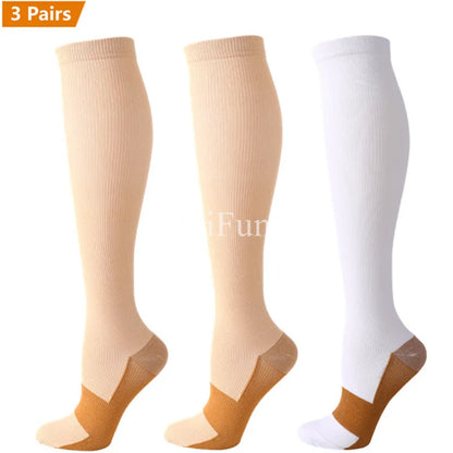 Copper Compression Socks | 6-Pack