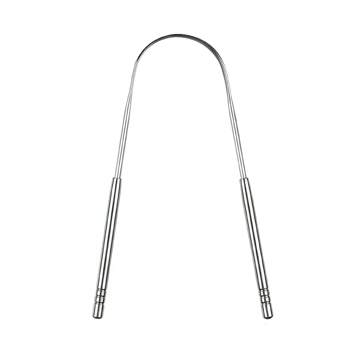 4 Piece Premium Metal Tongue Scraper Set