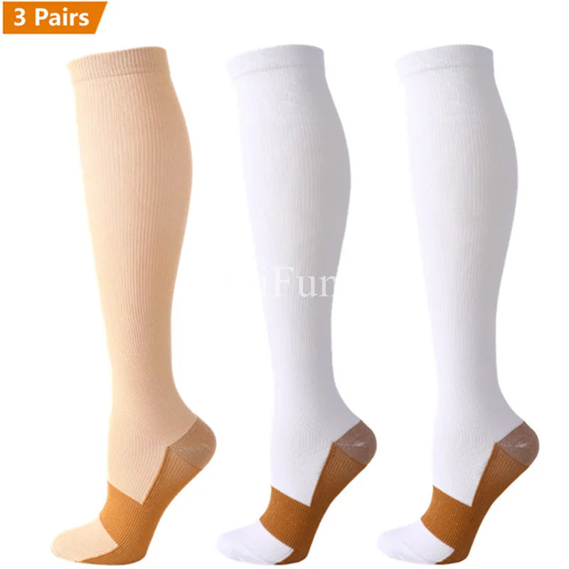 Copper Compression Socks | 6-Pack