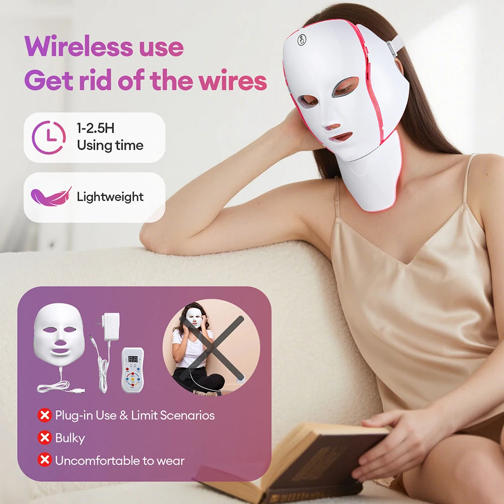 LED Light Therapy Face Mask