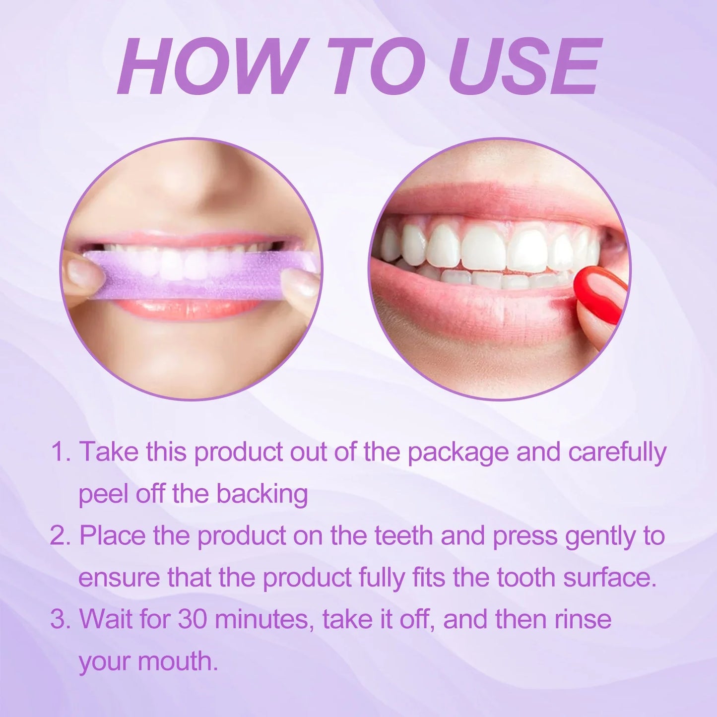 Natural Coconut Whitening Strips