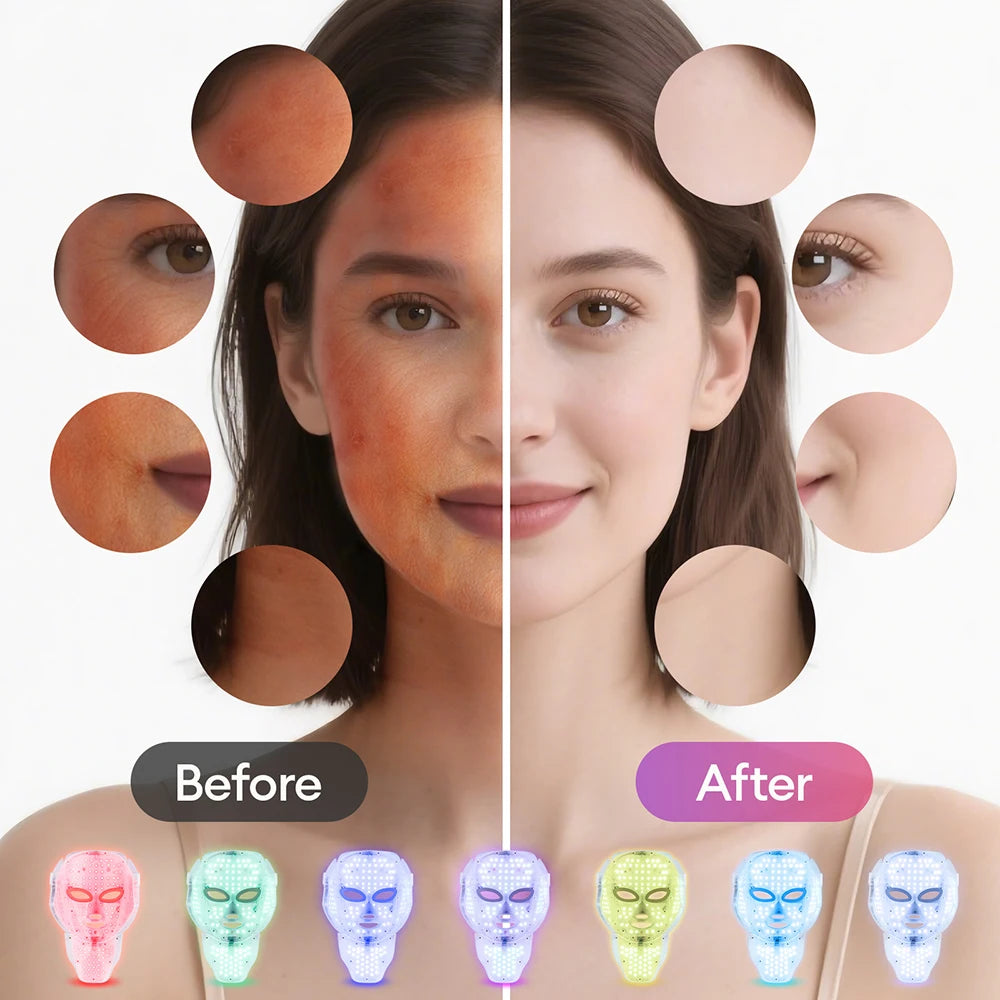 LED Light Therapy Face Mask