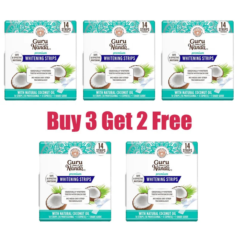 Natural Coconut Whitening Strips