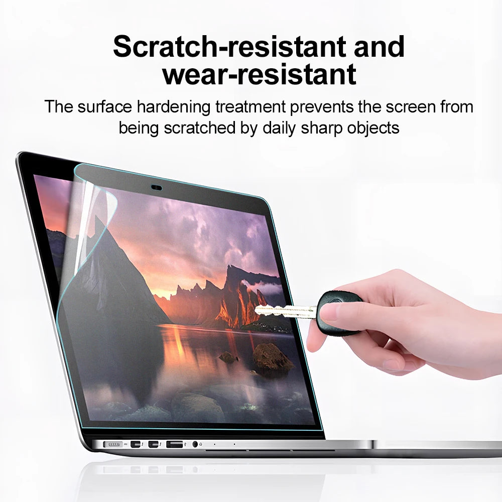 2 Pack Blue Light Blocking Macbook Screen Protector