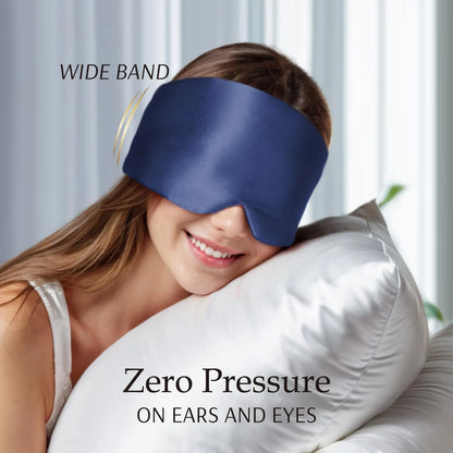 100% Mulberry Silk Blockout Sleeping Mask