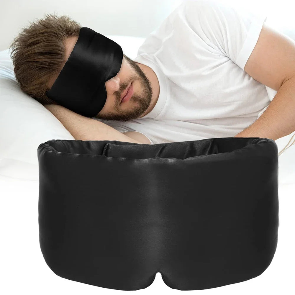 100% Mulberry Silk Blockout Sleeping Mask