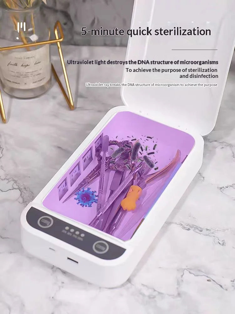 UV Sanitiser & Wireless Charger Phone Box