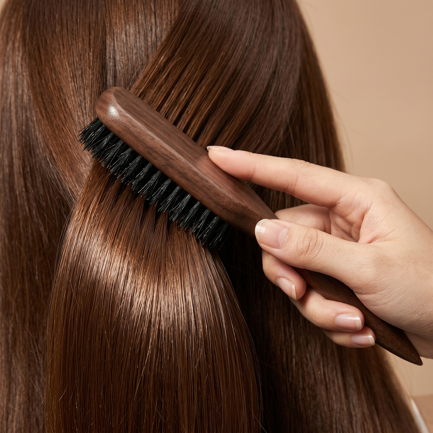 Natural Boar Bristle Hair Brush
