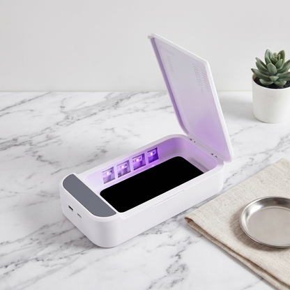 UV Sanitiser & Wireless Charger Phone Box